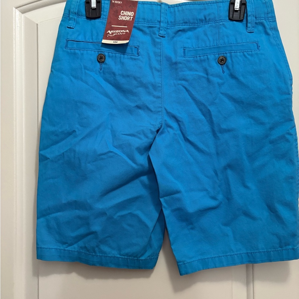 Arizona Jean Company Bright Blue Kids Shorts - Picture 5 of 6
